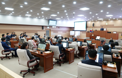 아산시의회, 제258회 임시회 개회